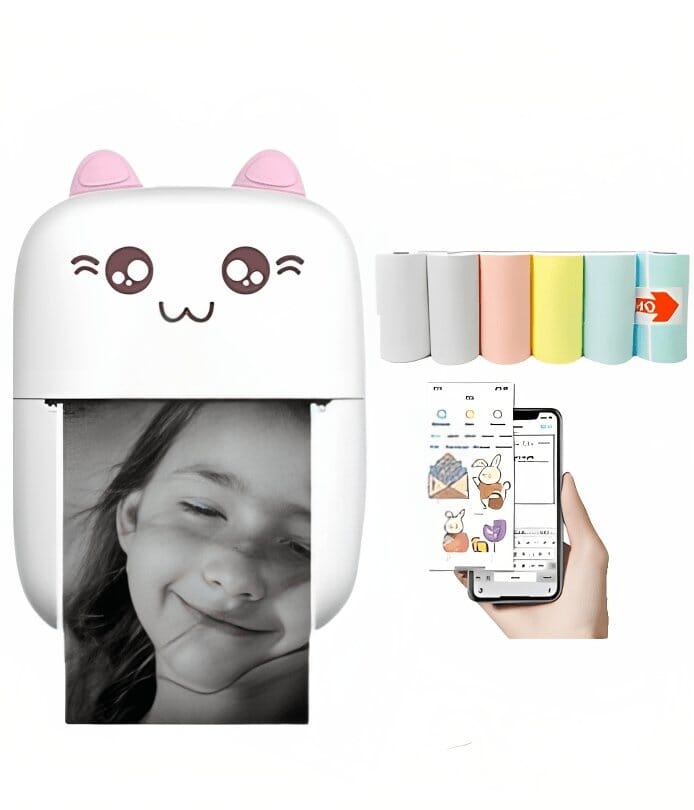 Mini Impressora Térmica Bluetooth