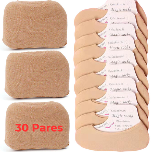 Meias Invisíveis Antiderrapantes - Frete Grátis Hoje