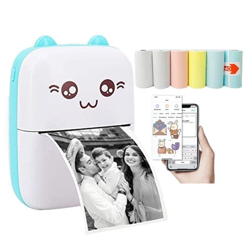 Mini Impressora Térmica Bluetooth