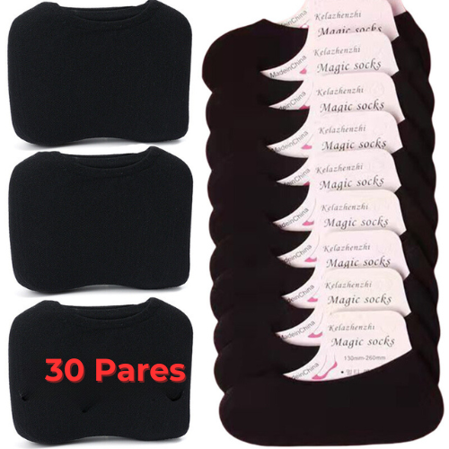 Meias Invisíveis Antiderrapantes - Frete Grátis Hoje