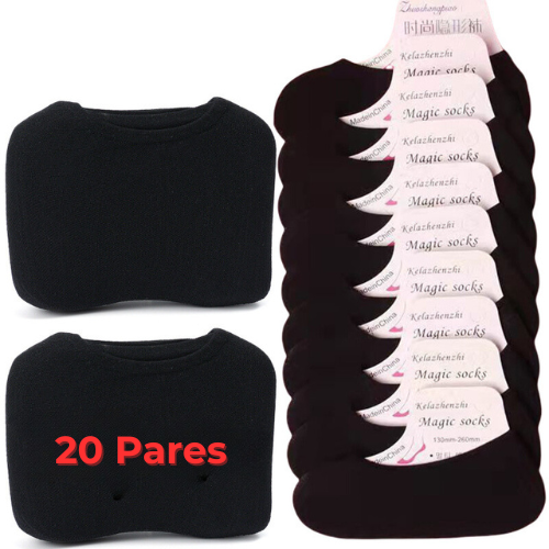 Meias Invisíveis Antiderrapantes - Frete Grátis Hoje