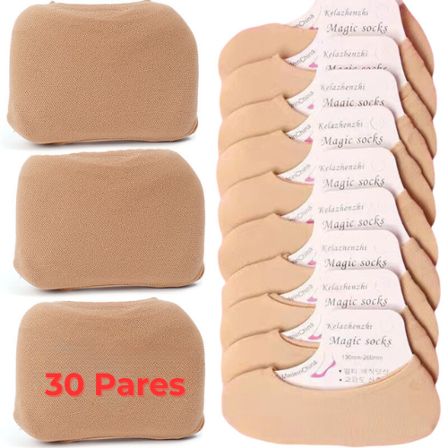 Meias Invisíveis Antiderrapantes - Frete Grátis Hoje