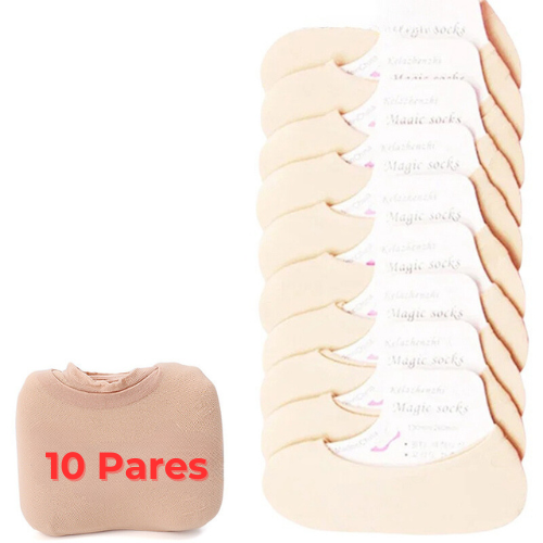 Meias Invisíveis Antiderrapantes - Frete Grátis Hoje