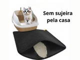 Tapete Coletor de Areia para Gatos - Anti Sujeira