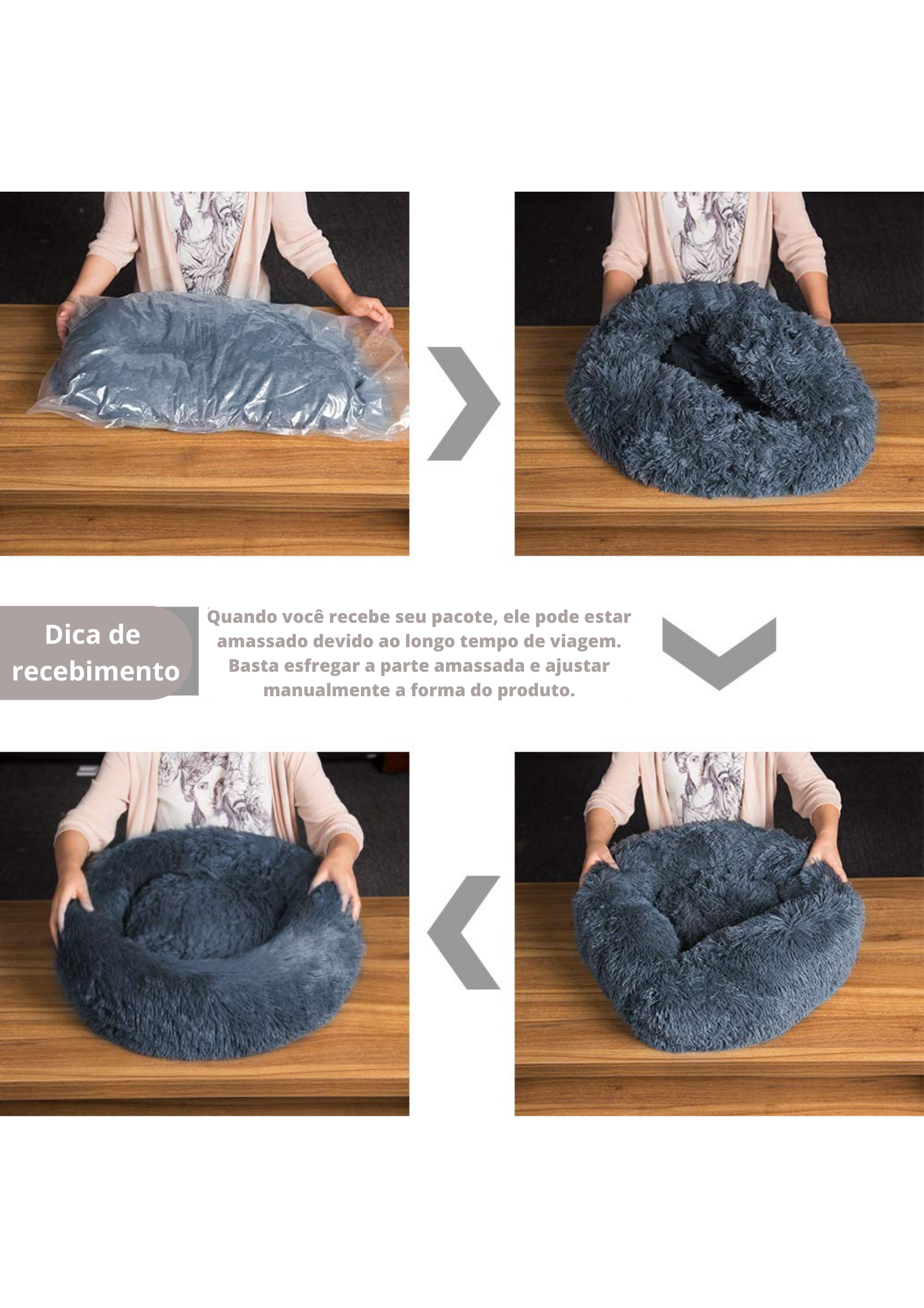 Cama Nuvem Confortável Para Seu Pet