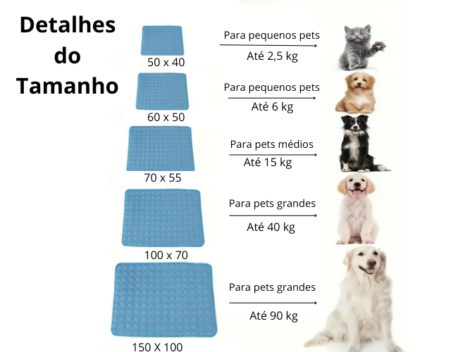 Cama Refrescante Para Cães